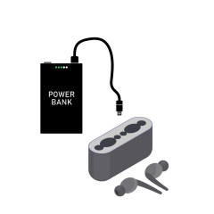 Słuchawki bezprzewodowe i powerbank dla Kuby
