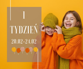 Ferie 1 tydzień (5 dni) 20.02-24.02